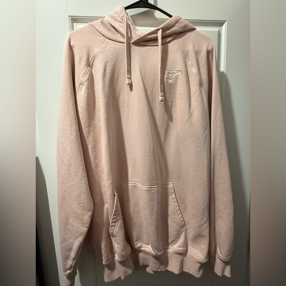Gymshark “Blush Pink” Crest Hoodie XL
